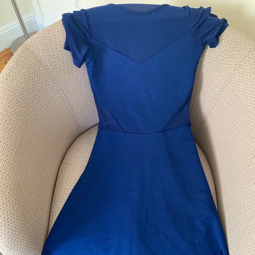 Blue dress
